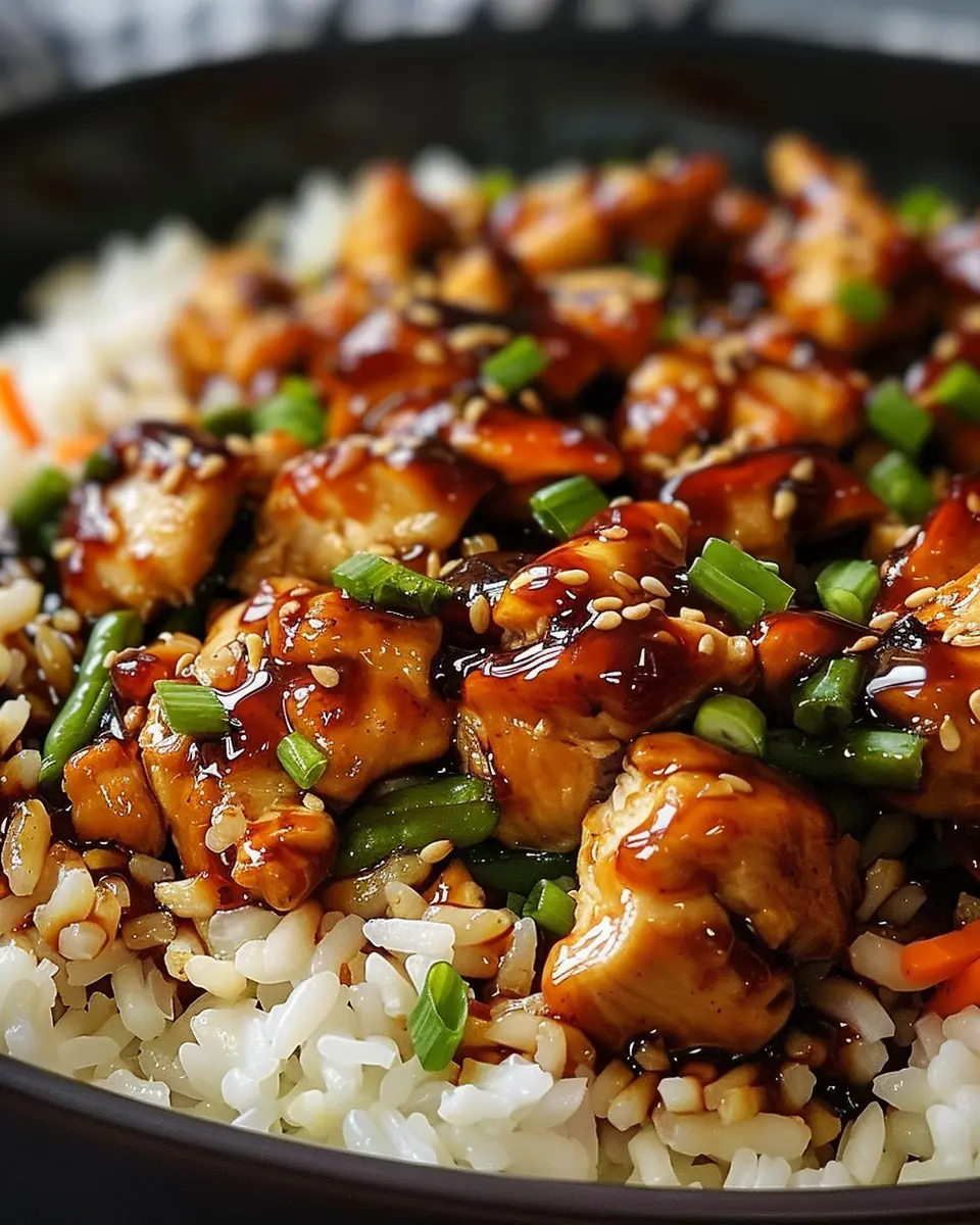 One-Pan Bold Honey BBQ Chicken Rice: Easy Comfort Food Delight