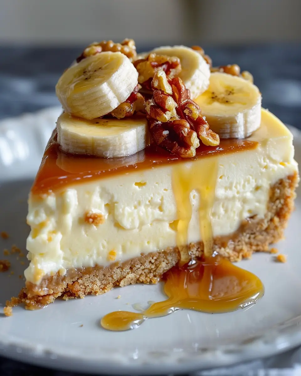 Banana Bliss Cheesecake: A Creamy Delight to Savor